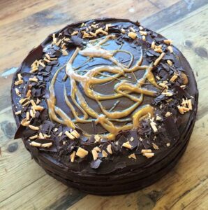 Chocolate Salted Caramel Cake
