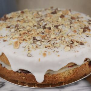 Easter Cherry Bakewell Cake