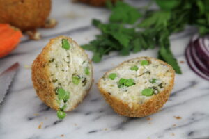 Arancini - Goat's Cheese and Peas (6)