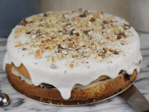 Cherry Bakewell Cake