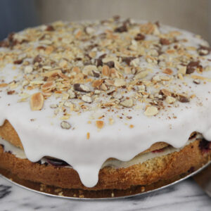 Cherry Bakewell Cake