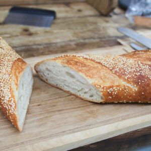 Sourdough Sesame Baguette - 800g