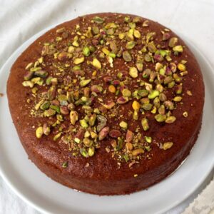 Tunisian Orange & Pistachio Cake