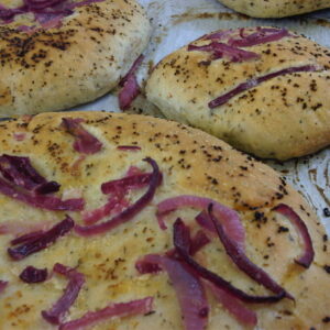 Focaccia Garlic & Onion